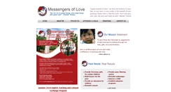 Desktop Screenshot of messengersoflove.com